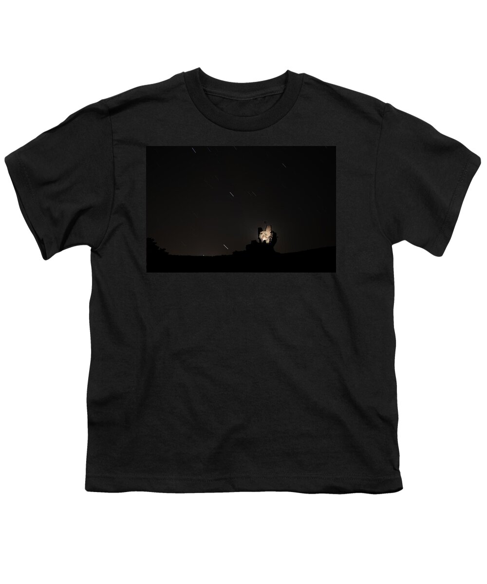 Landscape Youth T-Shirt featuring the photograph Sky Attacks by Karine GADRE