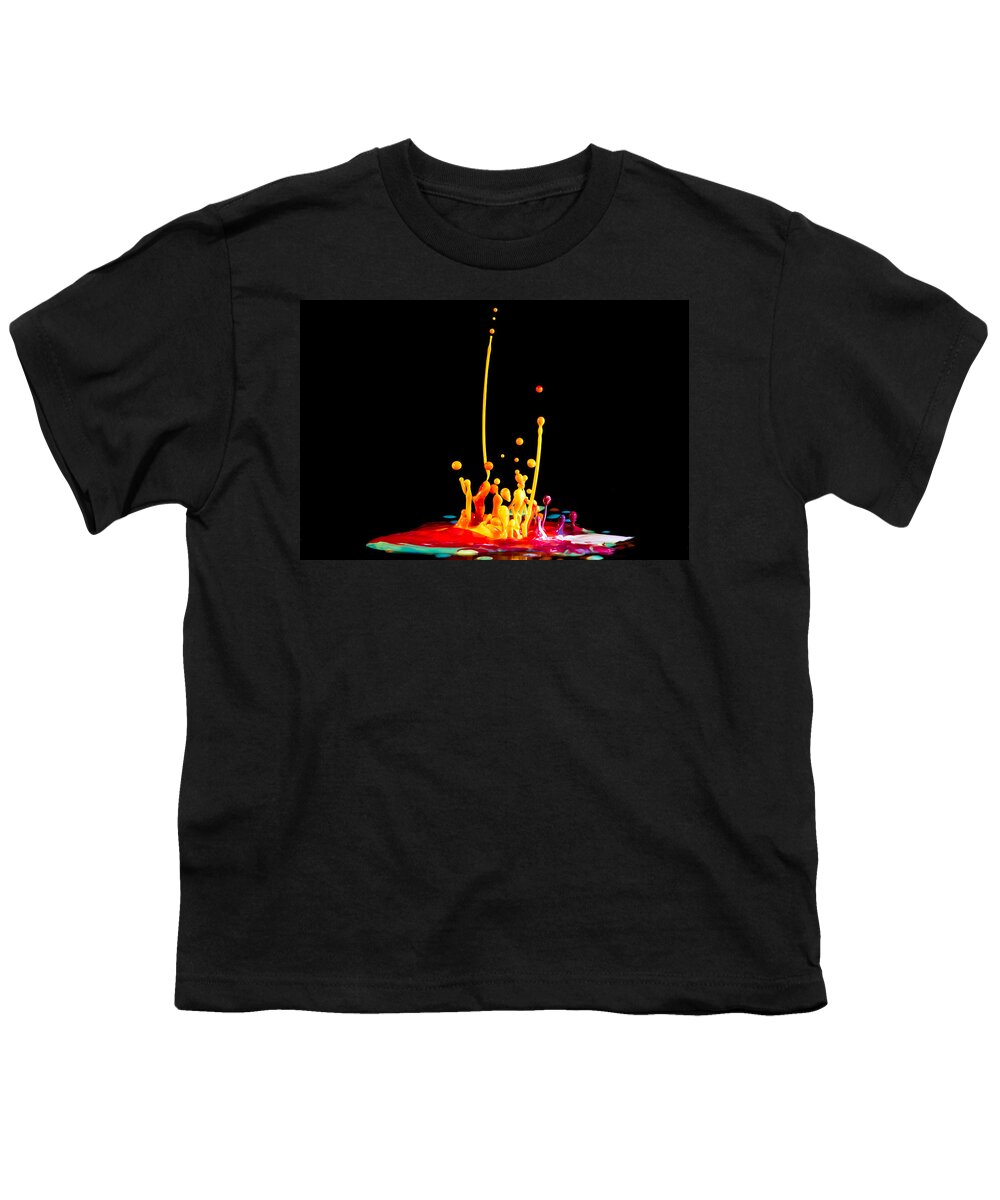 Water Sculpture Youth T-Shirt featuring the photograph Sonic Brew by Anthony Sacco