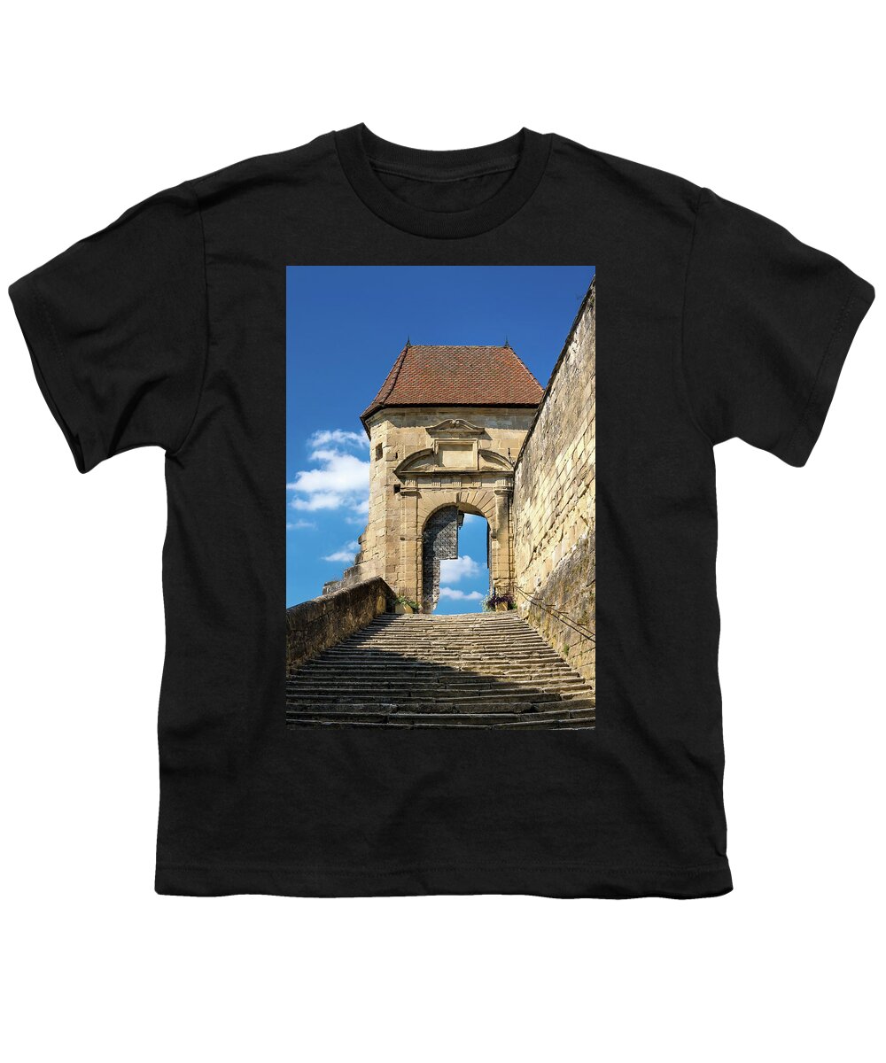 Stairway Youth T-Shirt featuring the photograph Stairway to heaven by Olivier Parent