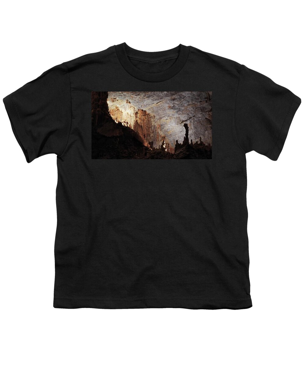 Cabrespine Youth T-Shirt featuring the photograph The Pillars of Creation by Karine GADRE
