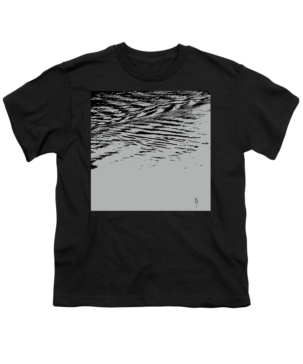 Two Currents Youth T-Shirt featuring the photograph Two Currents by Attila Meszlenyi