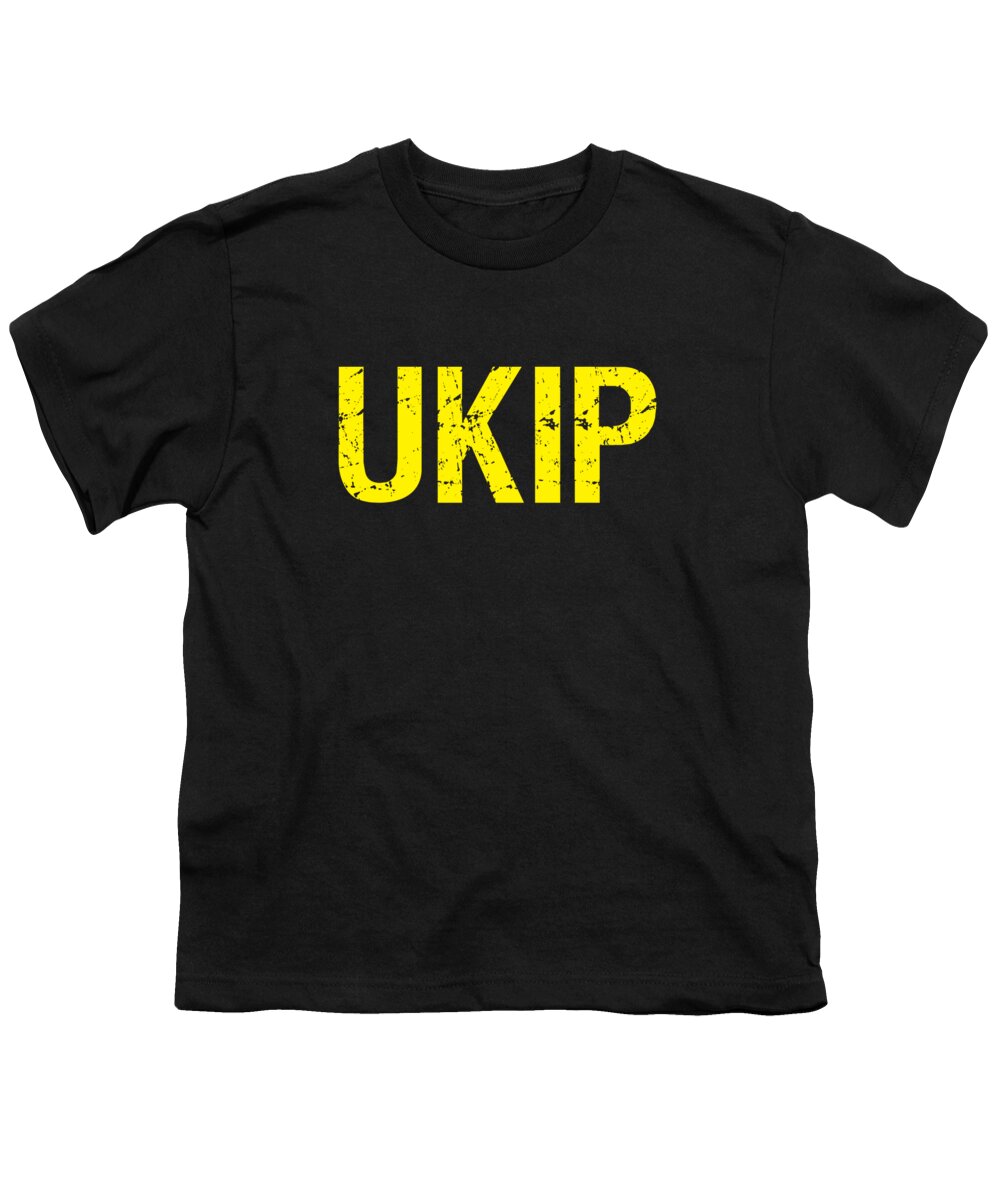 Funny Youth T-Shirt featuring the digital art UKIP UK Independence Party by Flippin Sweet Gear