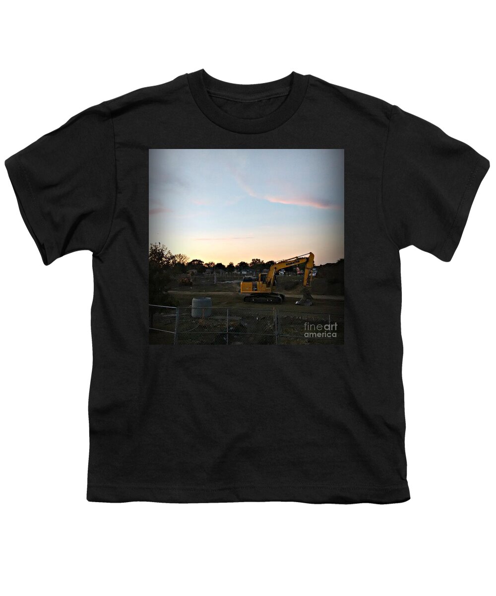 Documentary Photography Youth T-Shirt featuring the photograph Under the Big Sky by Frank J Casella