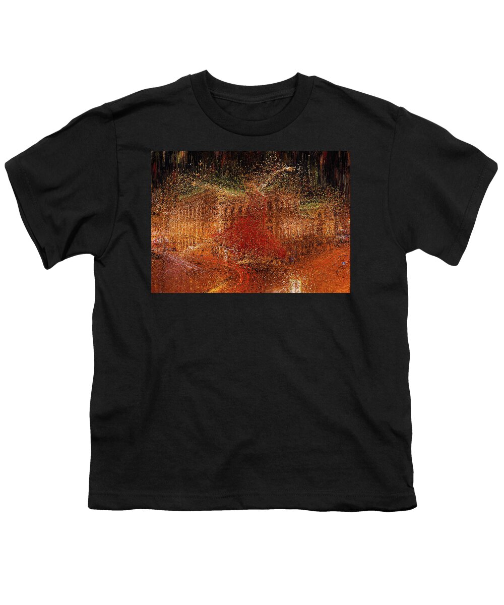 Opera Youth T-Shirt featuring the painting Viennese Mood by Alex Mir