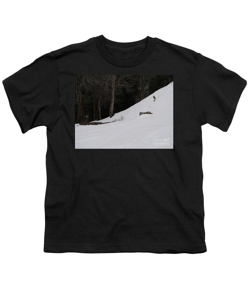 Background Youth T-Shirt featuring the photograph White Carpet by On da Raks