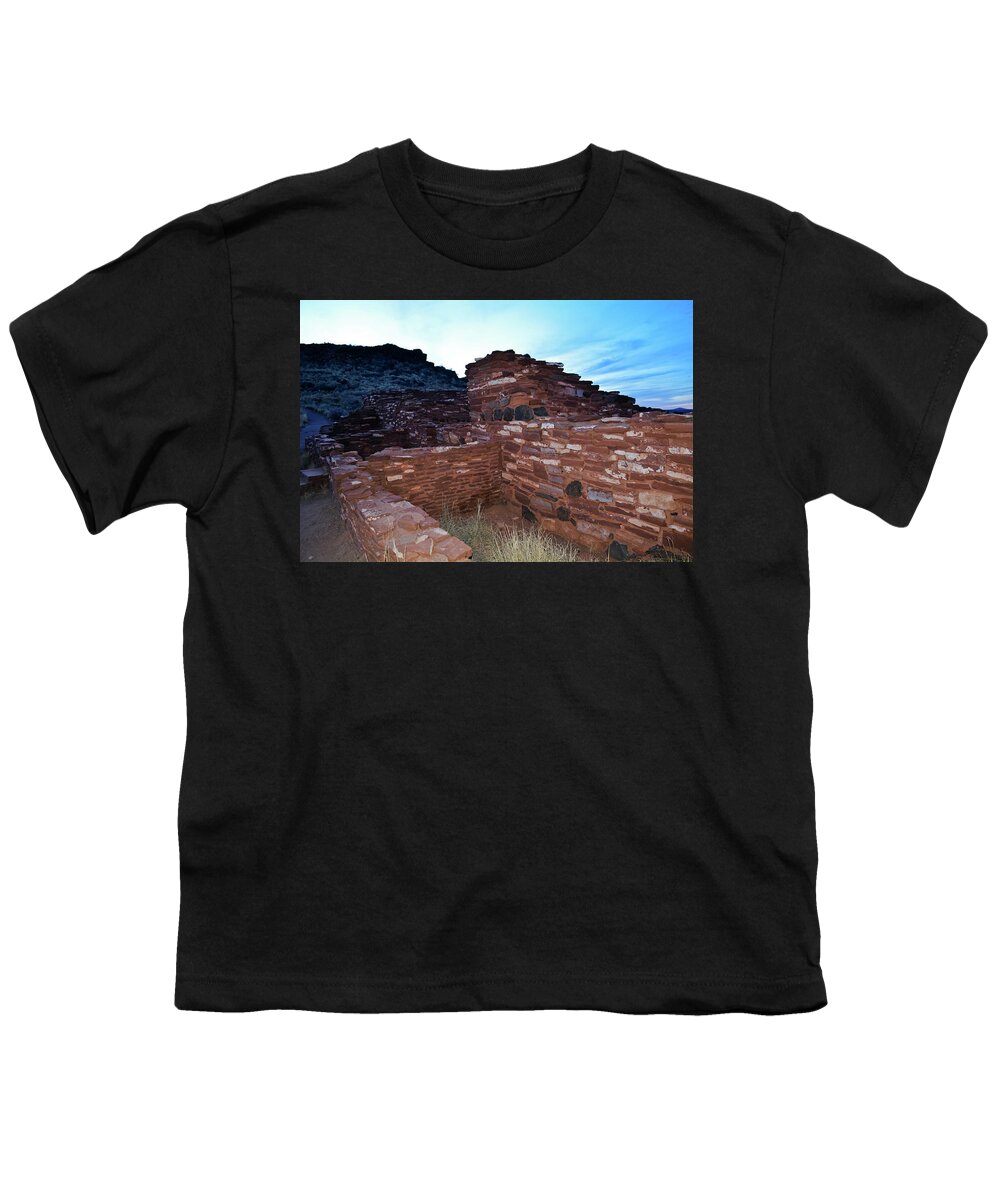 Wupatki National Monument Youth T-Shirt featuring the photograph Wupatki National Monument Ruins by Kyle Hanson