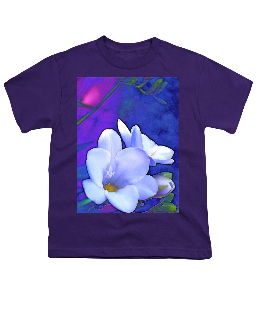 Flowers Youth T-Shirt featuring the photograph Color 4 #2 by Pamela Cooper