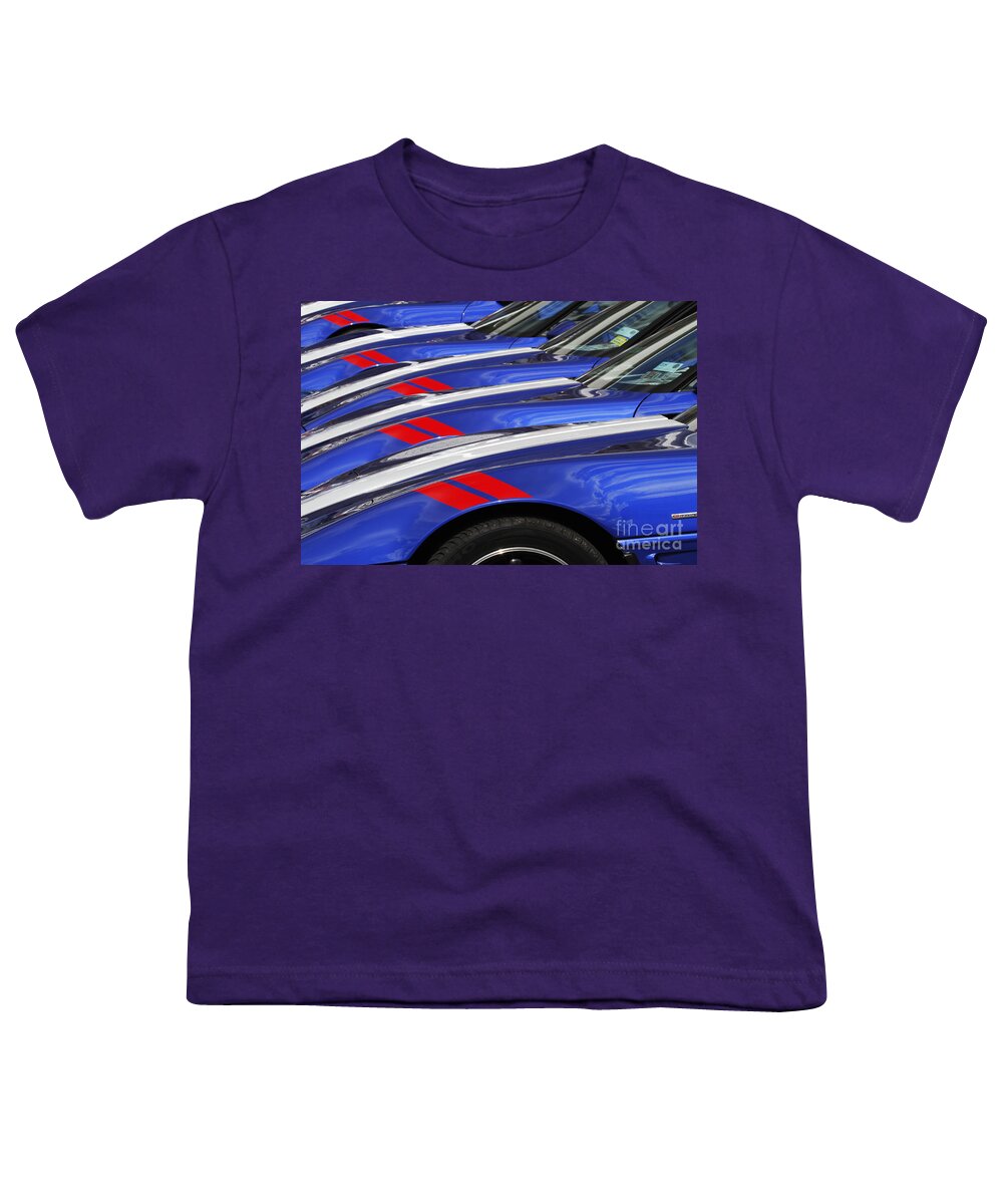 1996 Chevrolet Youth T-Shirt featuring the photograph C4 Grand Sport by Dennis Hedberg