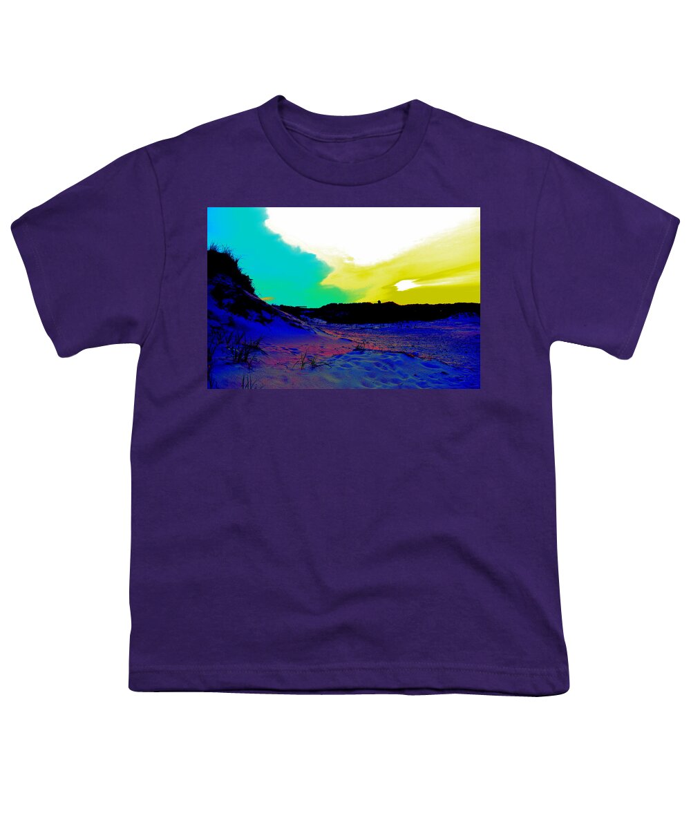 Outside Youth T-Shirt featuring the photograph Dune Days by Kate Arsenault 