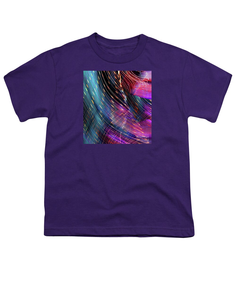 Texture Youth T-Shirt featuring the photograph Menmarr by Priscilla Batzell Expressionist Art Studio Gallery
