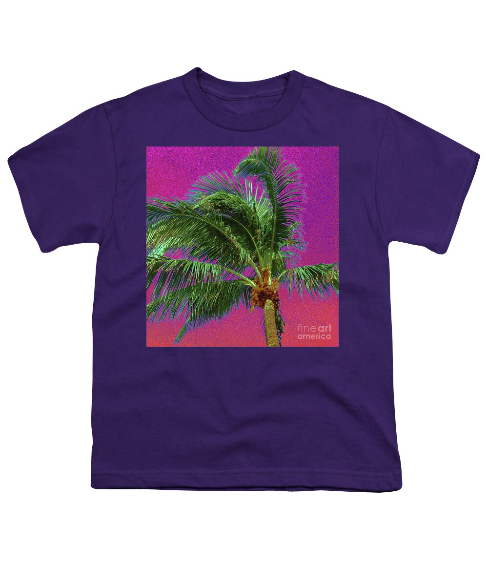 Palm Tree Youth T-Shirt featuring the photograph Palm 1012 by Corinne Carroll
