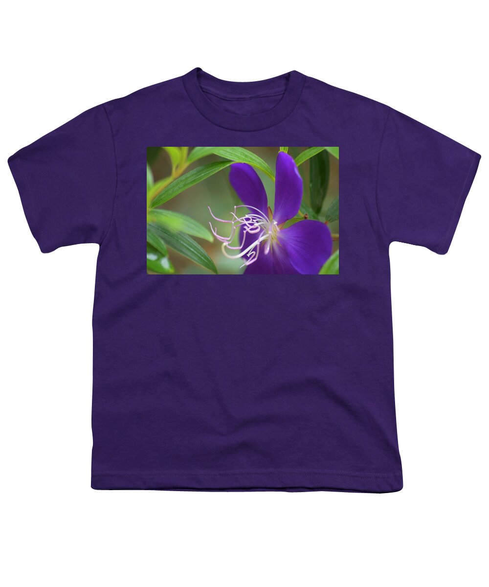 Princess Bloom And Leaves Youth T-Shirt featuring the photograph Princess Bloom and Leaves by Warren Thompson