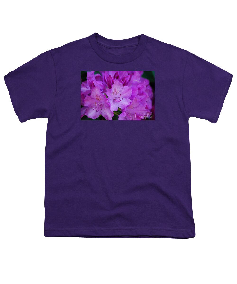 Photography Youth T-Shirt featuring the photograph Rhododendron 20130515a_240 by Tina Hopkins