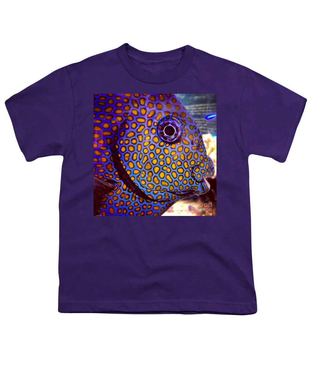 Fish Youth T-Shirt featuring the photograph Spots Galore by Denise Railey