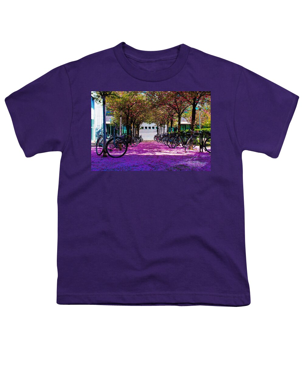 Kolndom Youth T-Shirt featuring the photograph Spring in Cologne by Cesar Vieira