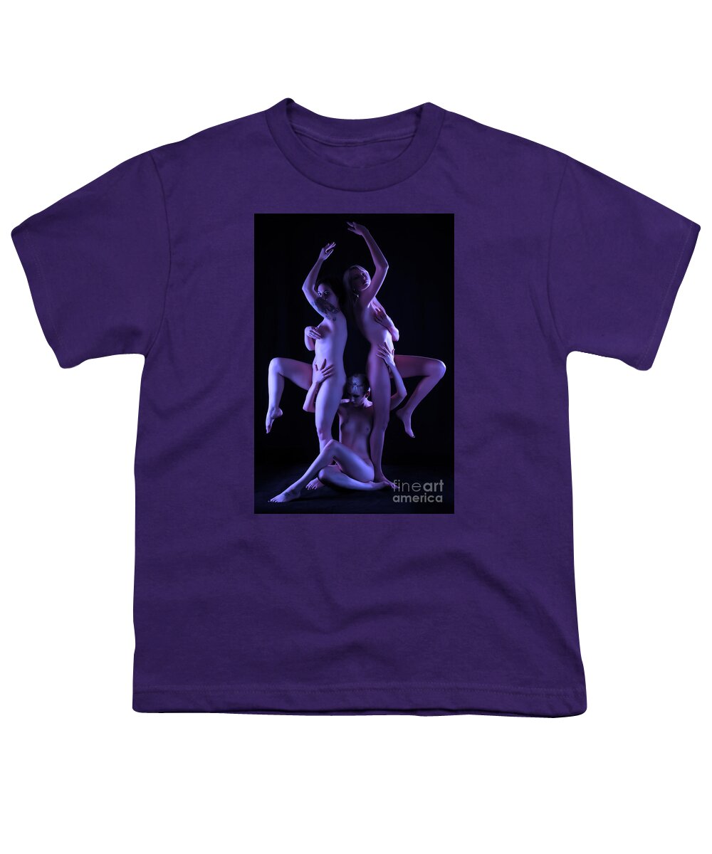 Artistic Photographs Youth T-Shirt featuring the photograph Three Sisters by Robert WK Clark