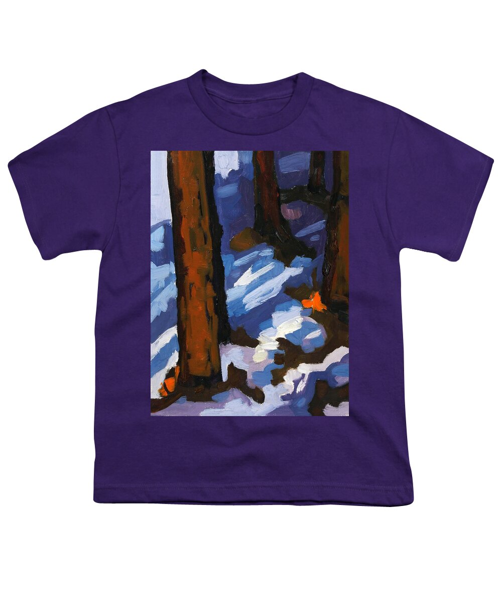 1098 Youth T-Shirt featuring the painting Trunks by Phil Chadwick