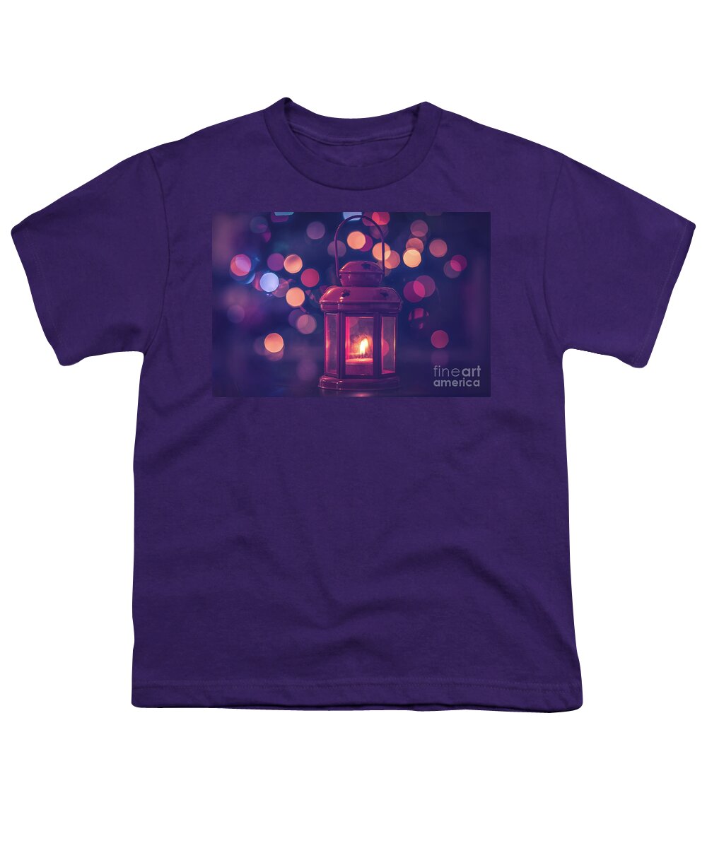 Advent Youth T-Shirt featuring the photograph Beautiful Christmas decoration #4 by Anna Om