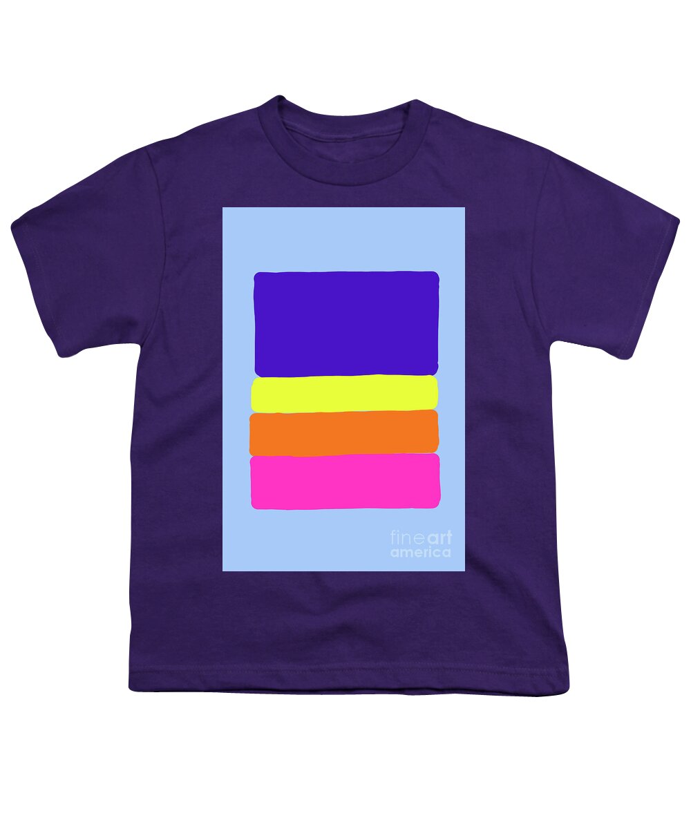  Youth T-Shirt featuring the digital art 9-6-2019a by Walter Paul Bebirian