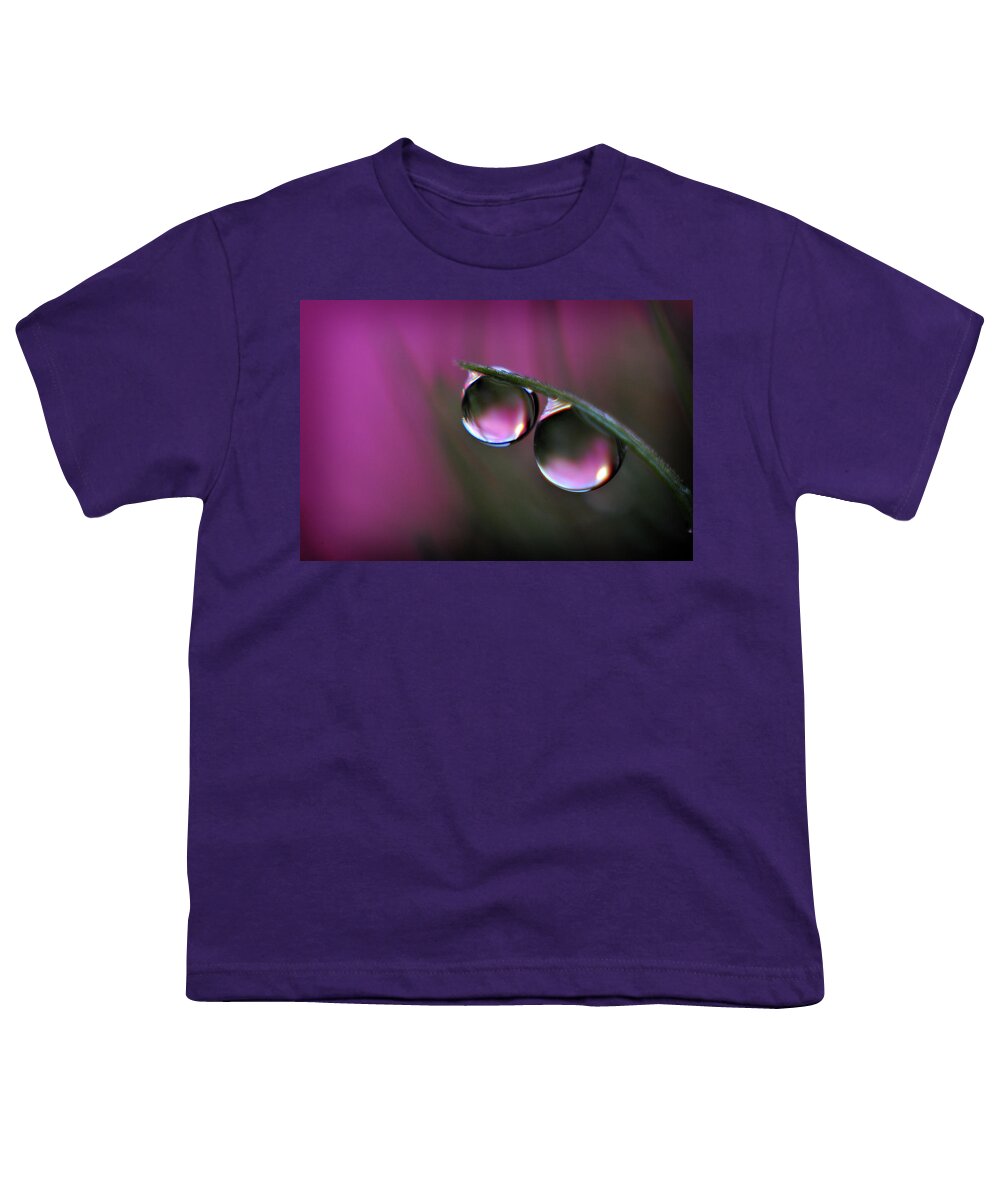 Water Drops Youth T-Shirt featuring the photograph Double Trouble by Michelle Wermuth