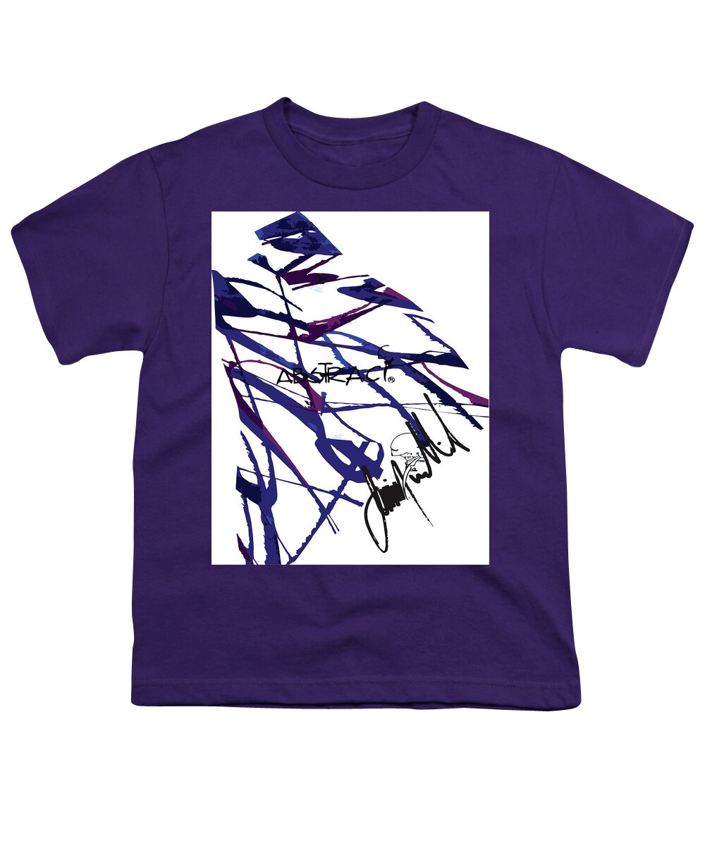  Youth T-Shirt featuring the digital art Head by Jimmy Williams