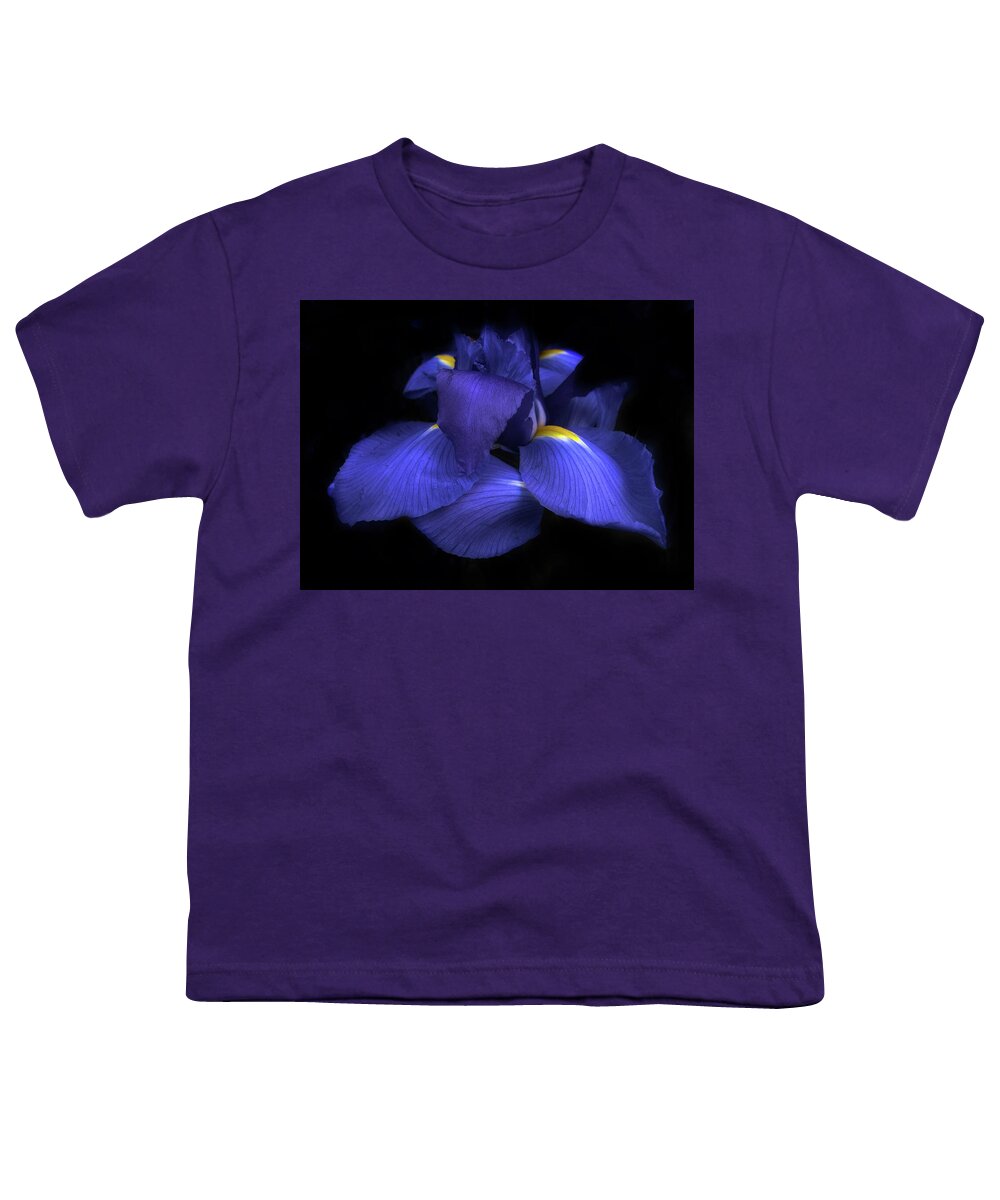 Flowers Youth T-Shirt featuring the photograph Iris by Jessica Jenney