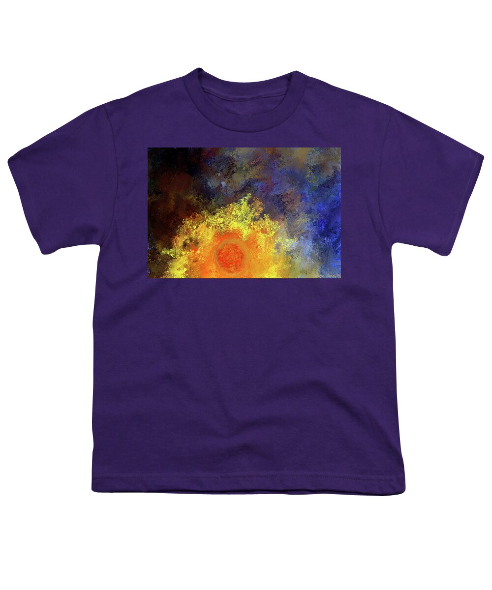  Youth T-Shirt featuring the digital art A New Day, A New Hope by Rein Nomm