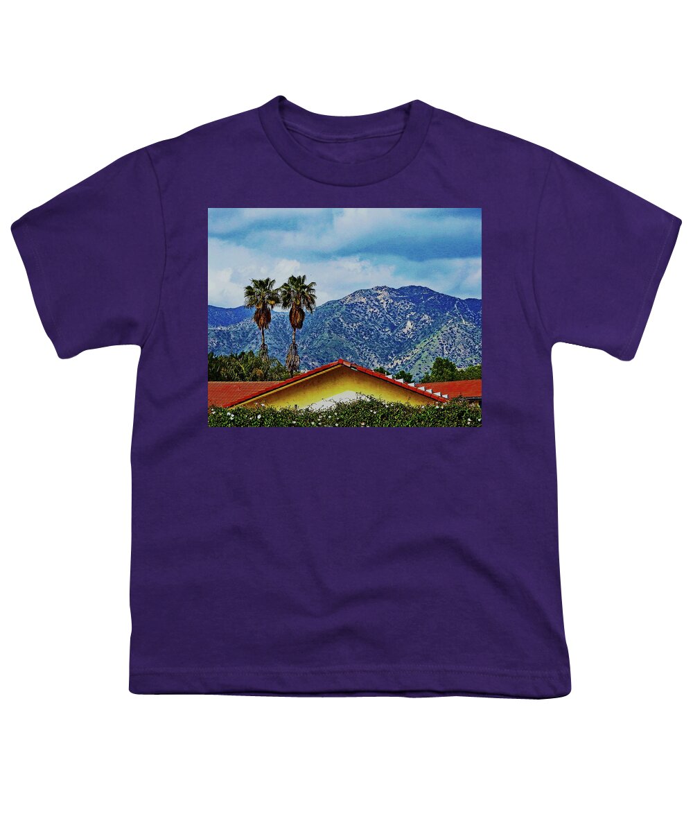 Clouds Youth T-Shirt featuring the photograph Cloudy Verdugos by Andrew Lawrence