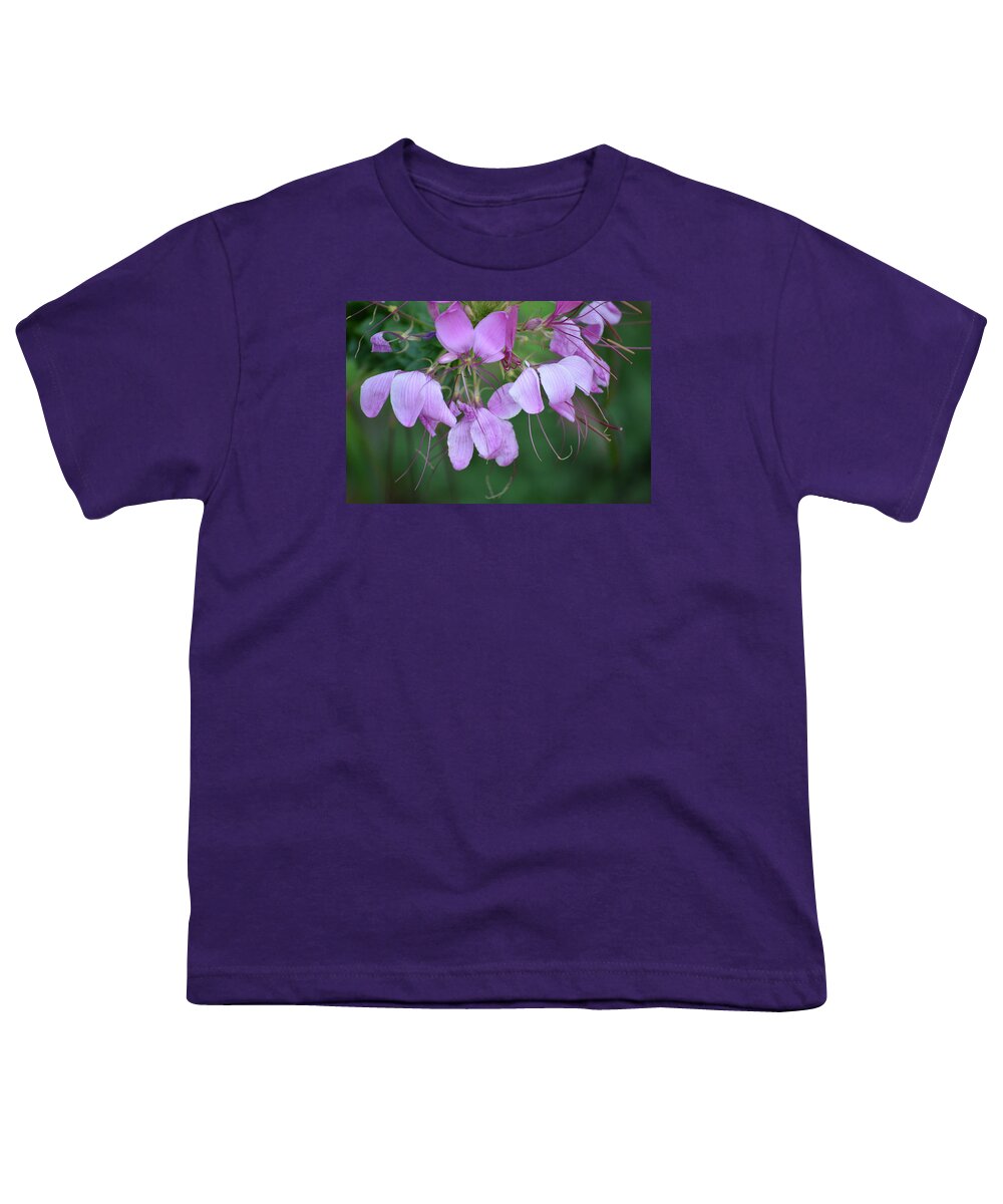Flower Youth T-Shirt featuring the photograph Delicate Lavender Blooms by Marla McPherson