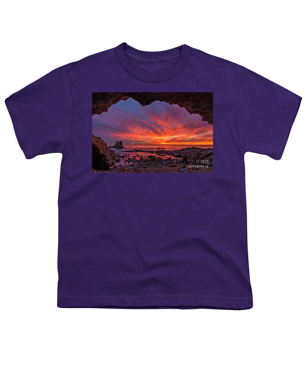 Winter Youth T-Shirt featuring the photograph Winter Sunsets in So Cal by Eddie Yerkish