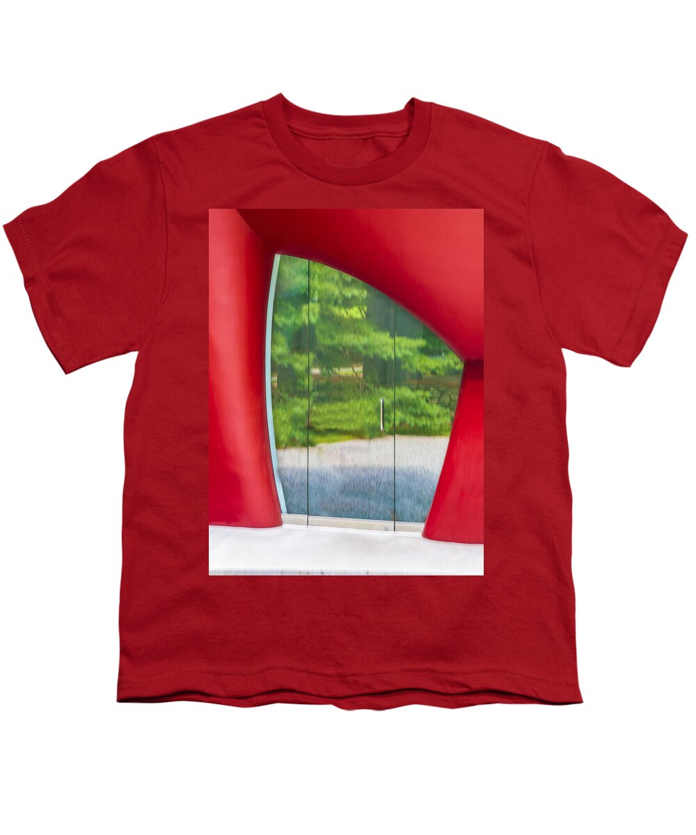 Glass House Youth T-Shirt featuring the photograph On The Outside Looking Out by Paul Wear