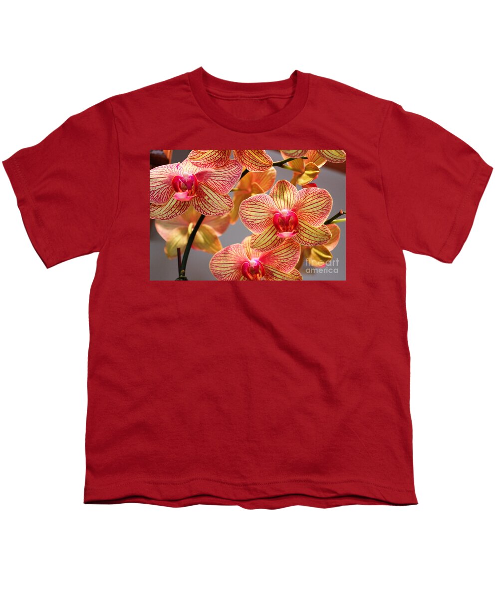 Orchid Youth T-Shirt featuring the photograph Orchid by Judy Palkimas