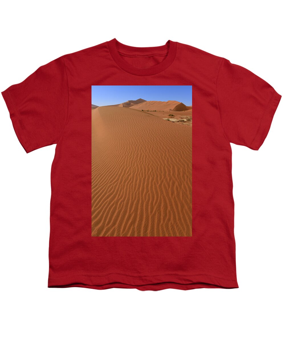 Sossusvlei Youth T-Shirt featuring the photograph Sand Castle by Tony Beck