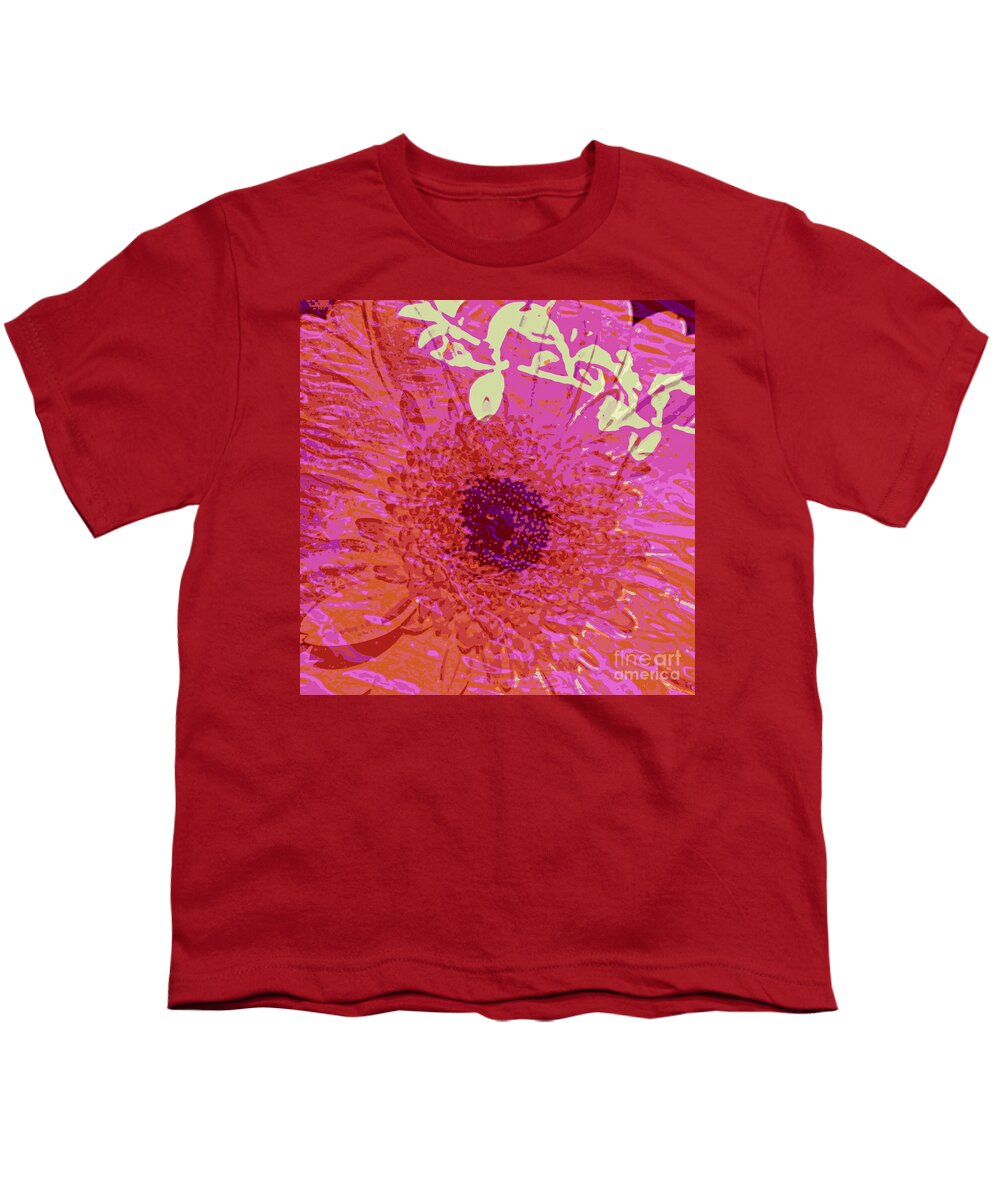 Water Youth T-Shirt featuring the photograph Transparency of Flowers by Sybil Staples