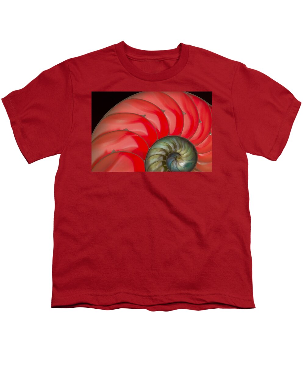 Jean Noren Youth T-Shirt featuring the photograph Nautilus #2 by Jean Noren