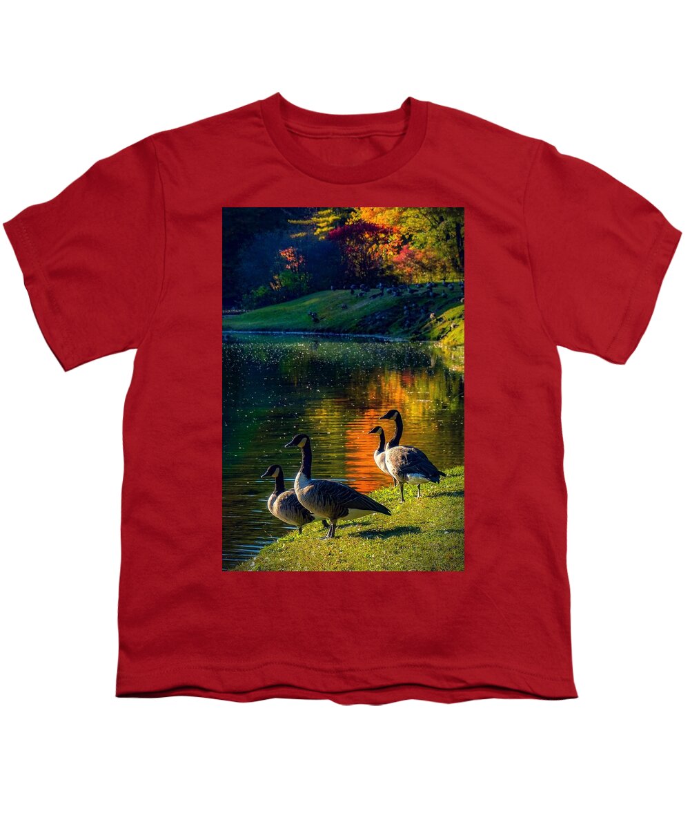  Youth T-Shirt featuring the photograph A place in the sun by Kendall McKernon