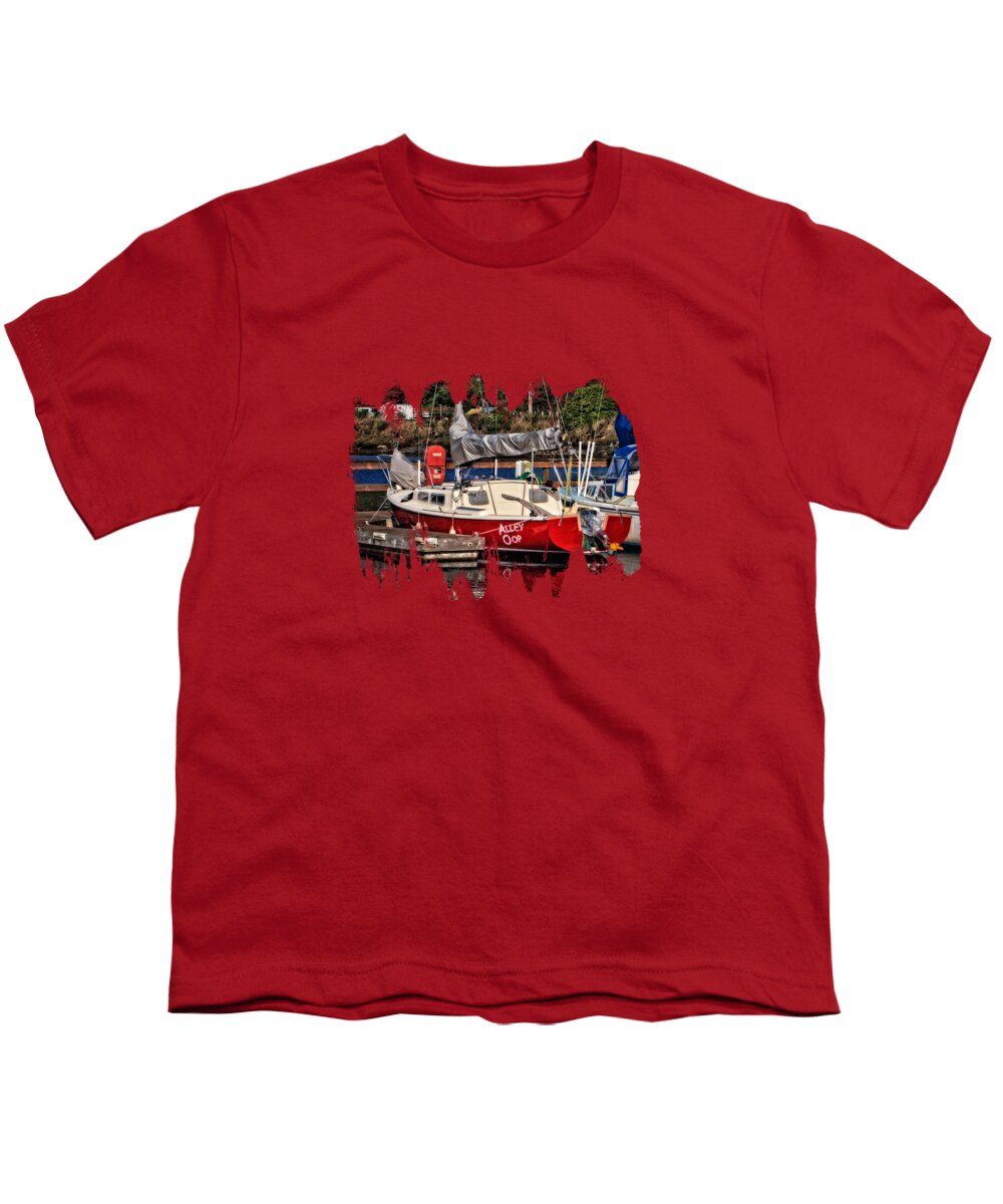 Hdr Youth T-Shirt featuring the photograph Alley Oop by Thom Zehrfeld