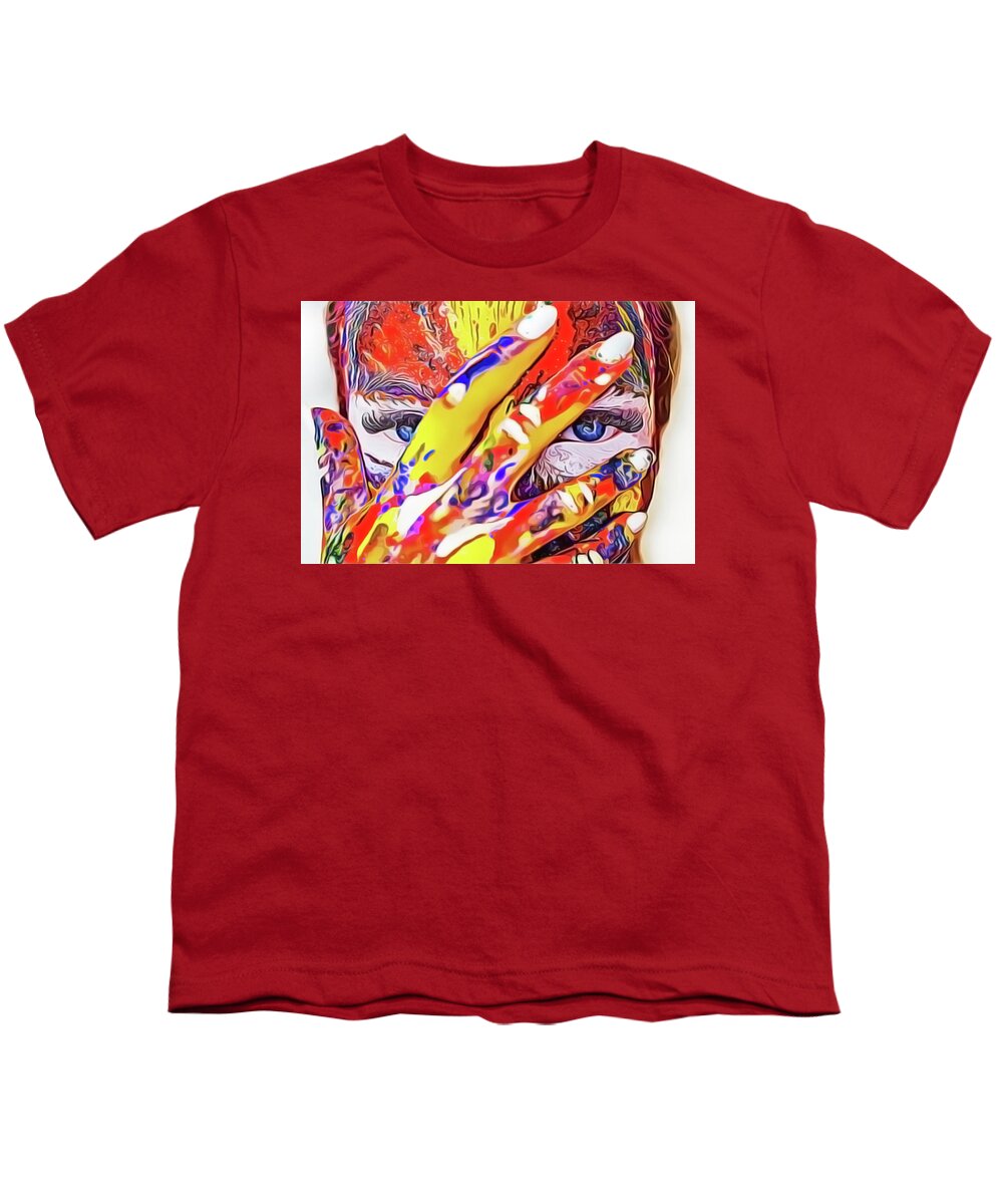 Colors Youth T-Shirt featuring the painting Colors by Harry Warrick