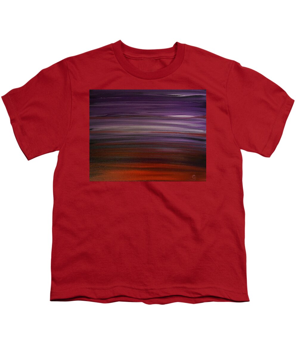 Galactic Views Youth T-Shirt featuring the painting Galactic Views   81 by Cheryl Nancy Ann Gordon