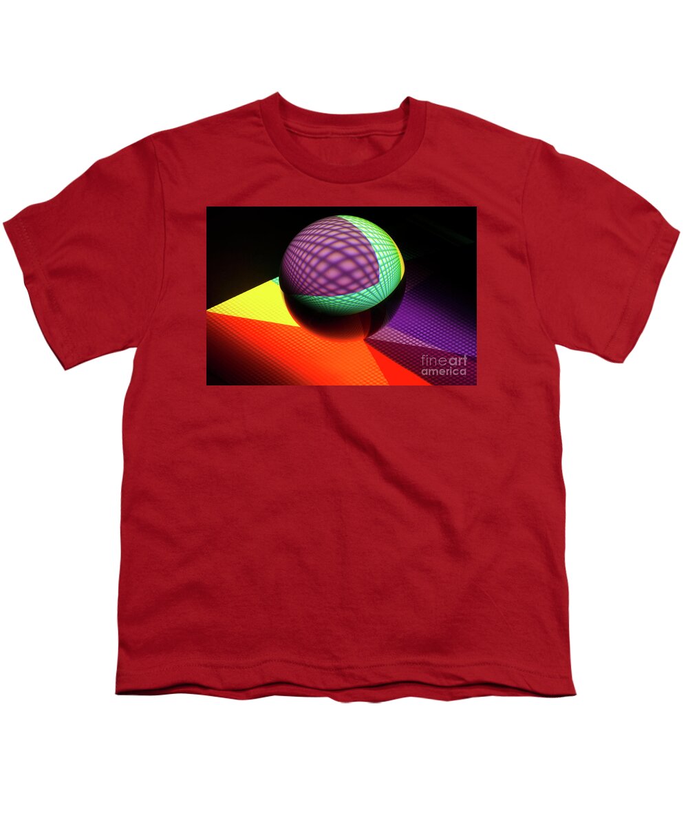 Abstract Youth T-Shirt featuring the photograph Mobius 1 by Bob Christopher