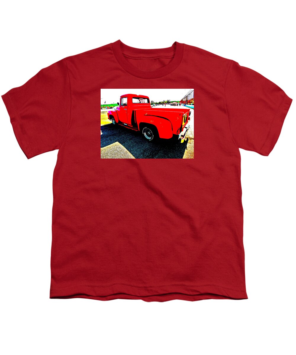 Oxford Car Show Youth T-Shirt featuring the photograph Oxford Car Show 163 by George Ramos