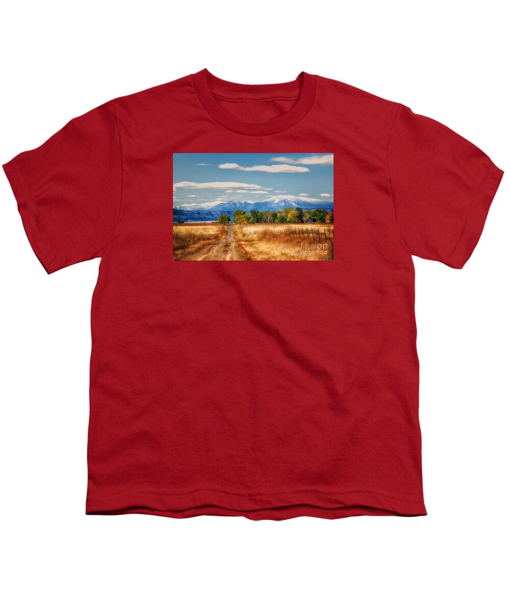 Scenic Maxwell National Wildlife Refuge Youth T-Shirt featuring the photograph Scenic Maxwell National Wildlife Refuge by Priscilla Burgers