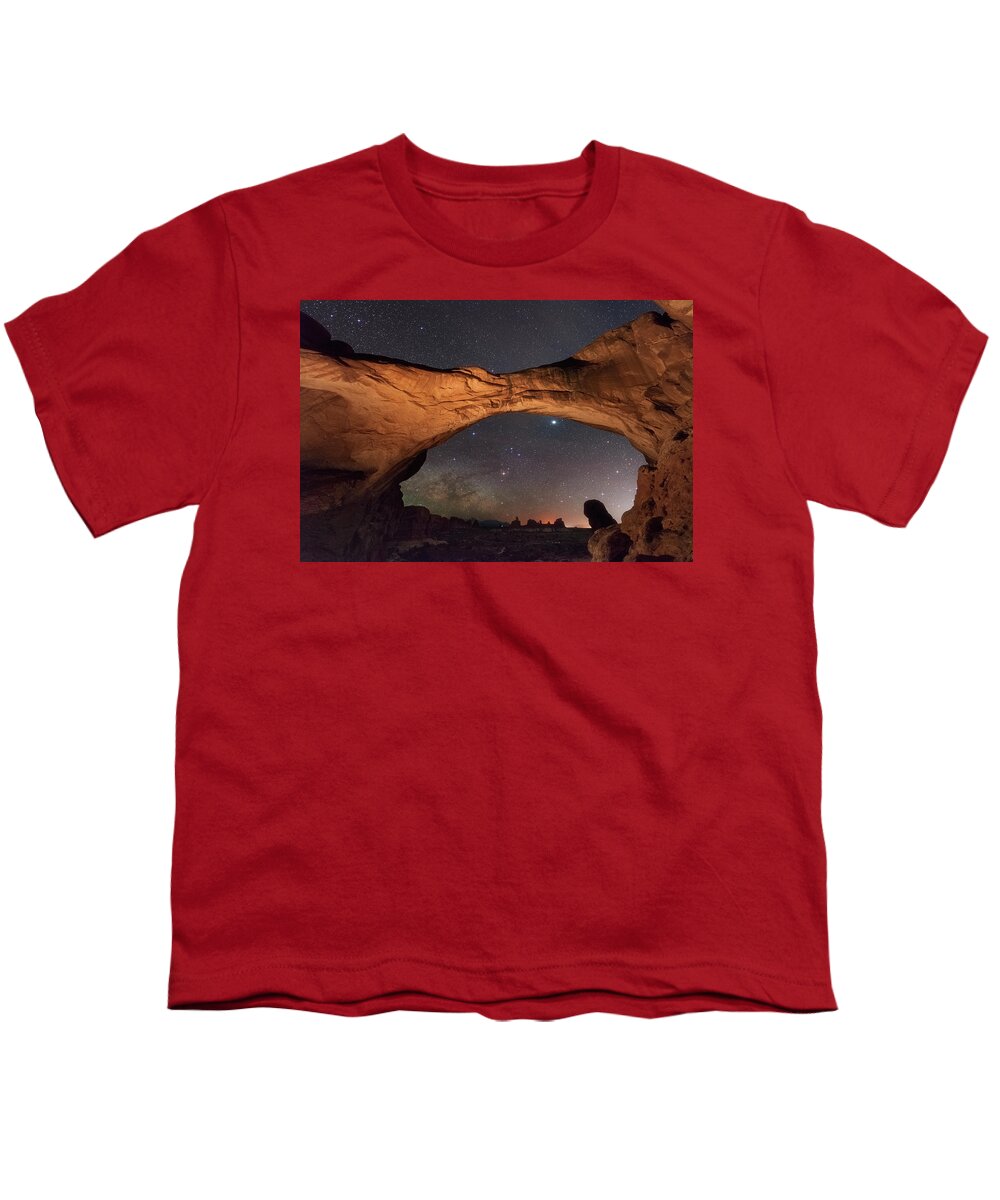 Landscape Photography Youth T-Shirt featuring the photograph Windows to Heaven by Russell Pugh