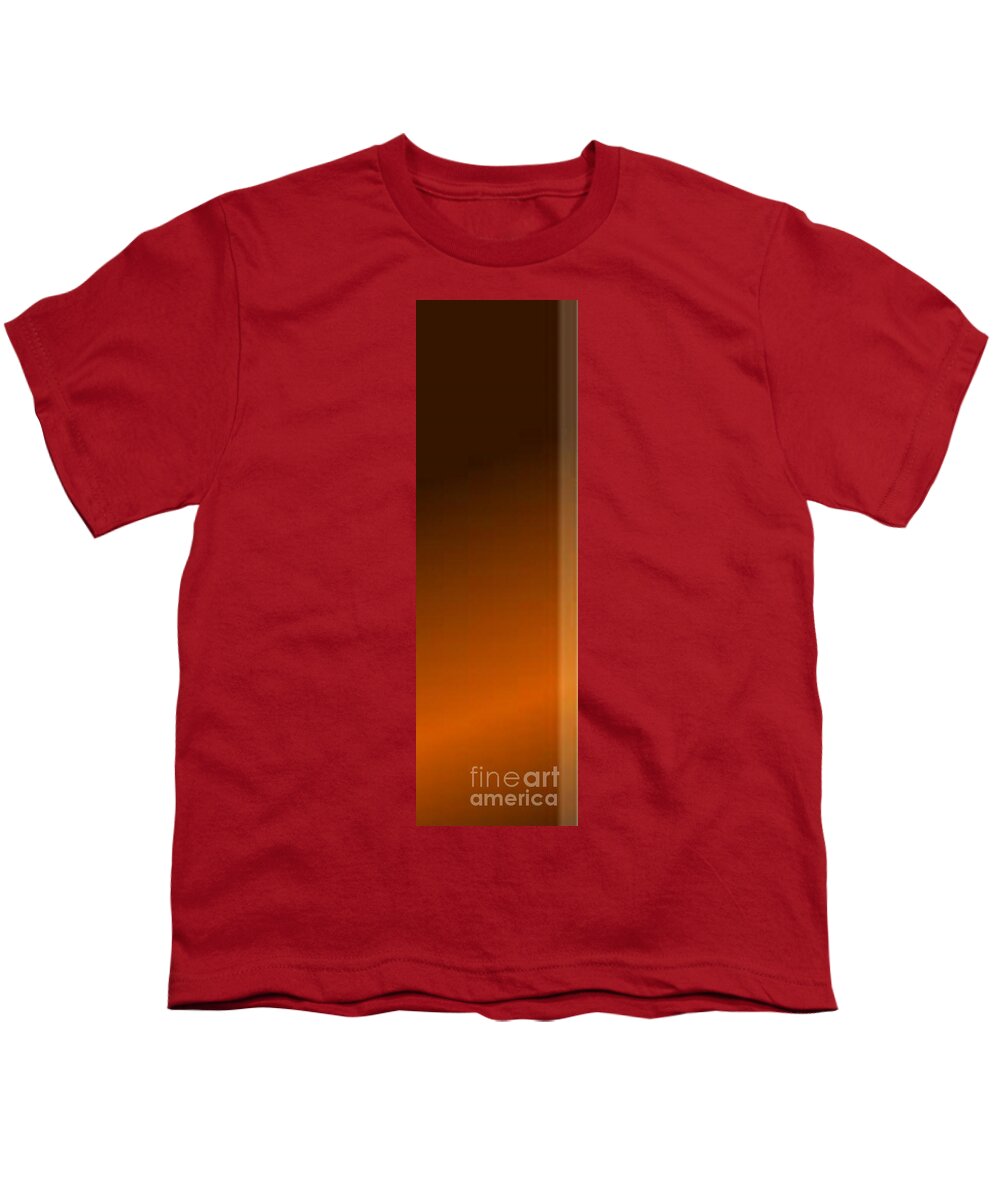 Oil Youth T-Shirt featuring the painting Brown Totem by Matteo TOTARO