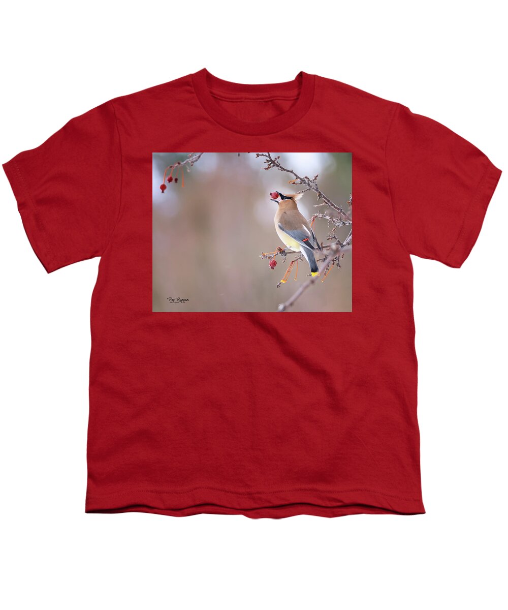Bird Youth T-Shirt featuring the photograph Down the Hatch by Peg Runyan