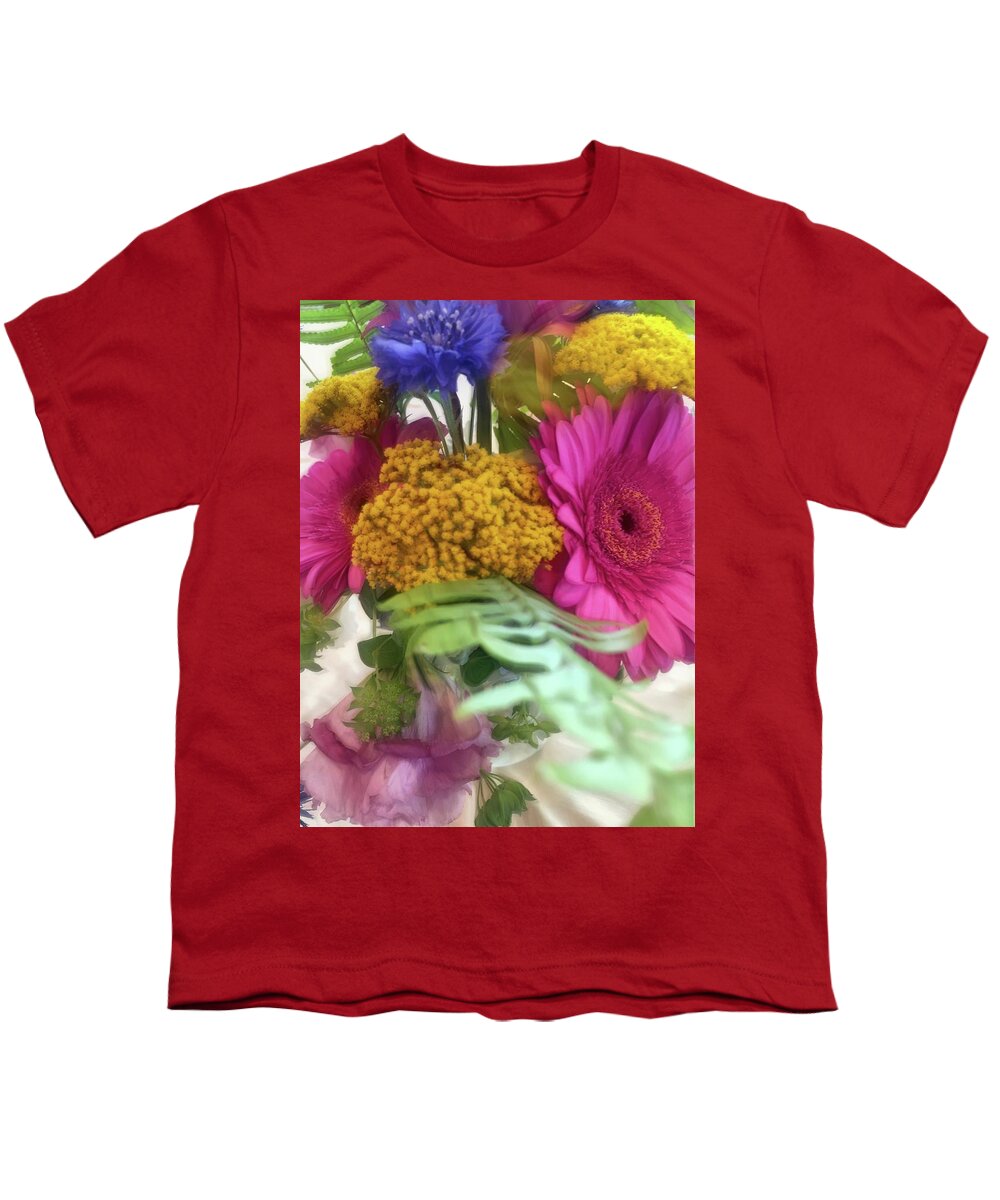 Wall Art Youth T-Shirt featuring the photograph Dreamy Bouquet by Carol Whaley Addassi