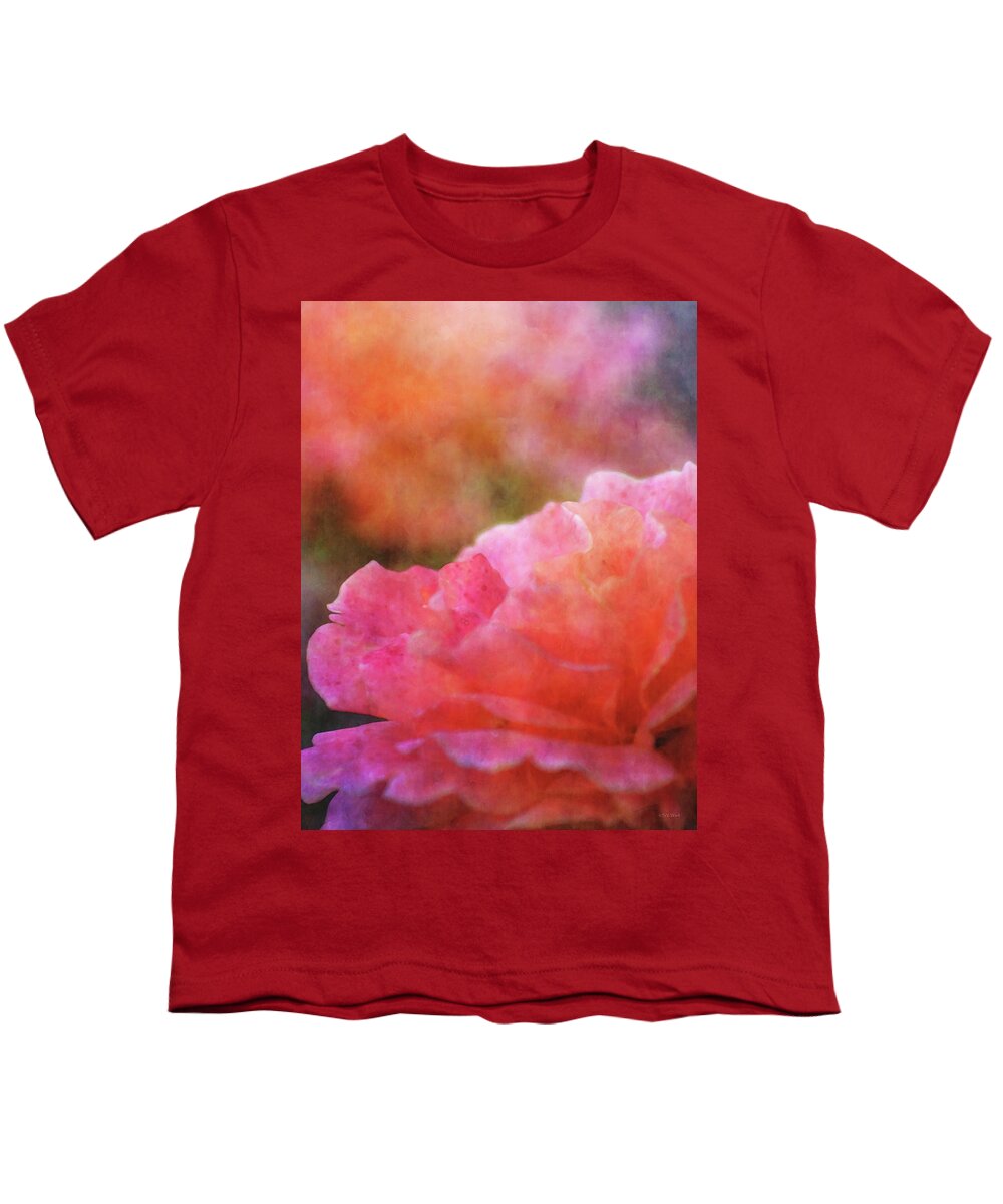 Impressionist Youth T-Shirt featuring the photograph Scalloped 5512 IDP_2 by Steven Ward
