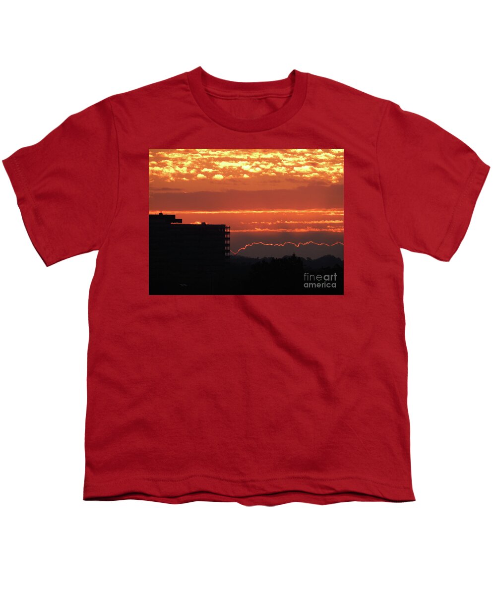 Ann Arbor Youth T-Shirt featuring the photograph Sunrise 3 by Phil Perkins