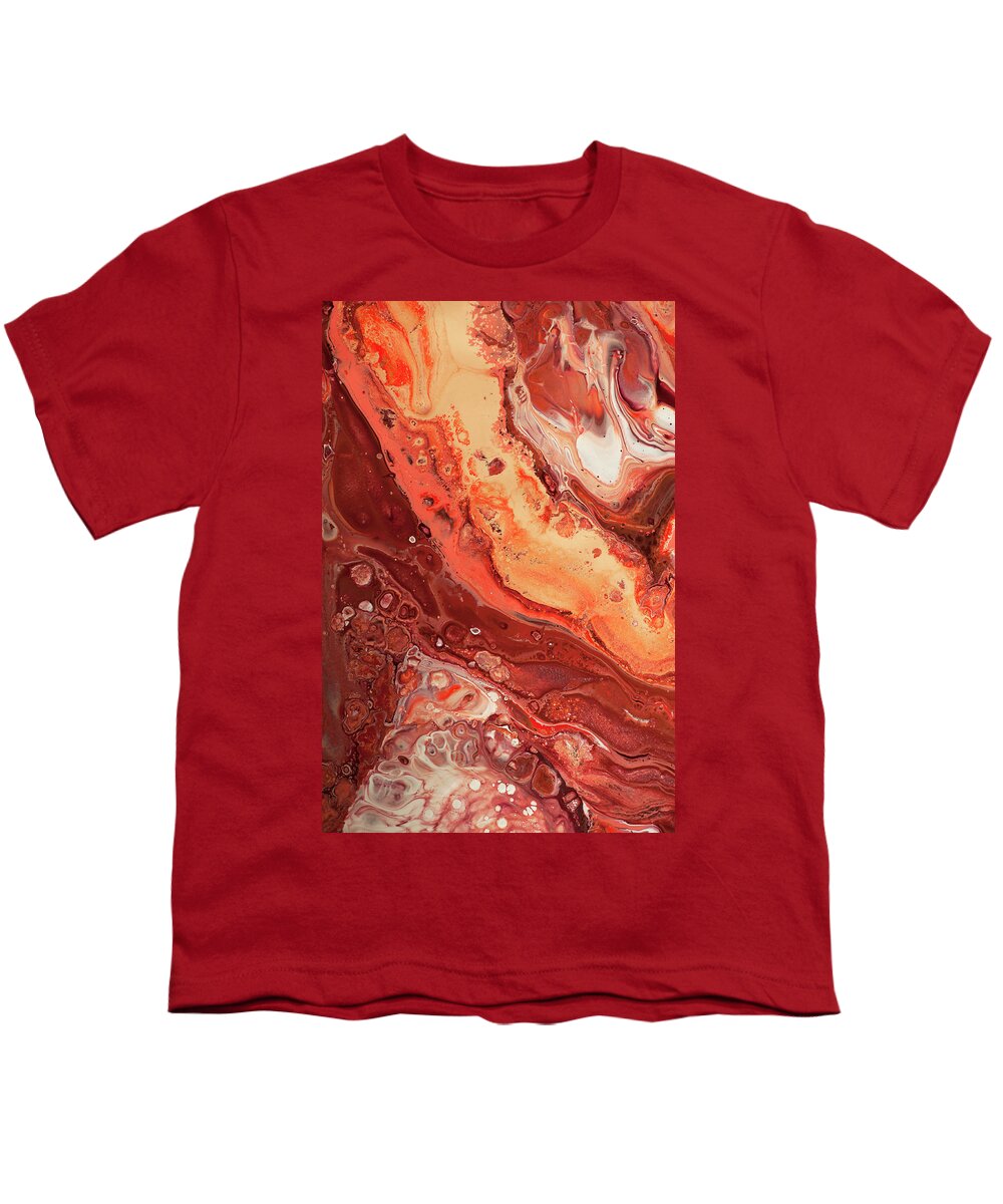 Jenny Rainbow Fine Art Youth T-Shirt featuring the photograph Terracotta Chocolate Fantasy by Jenny Rainbow