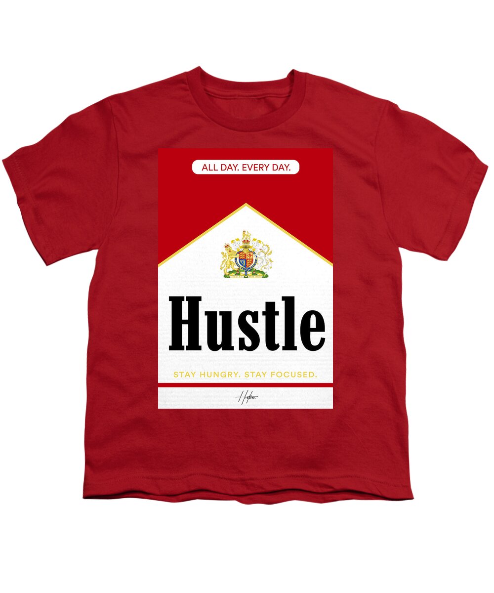  Youth T-Shirt featuring the digital art The Fix by Hustlinc